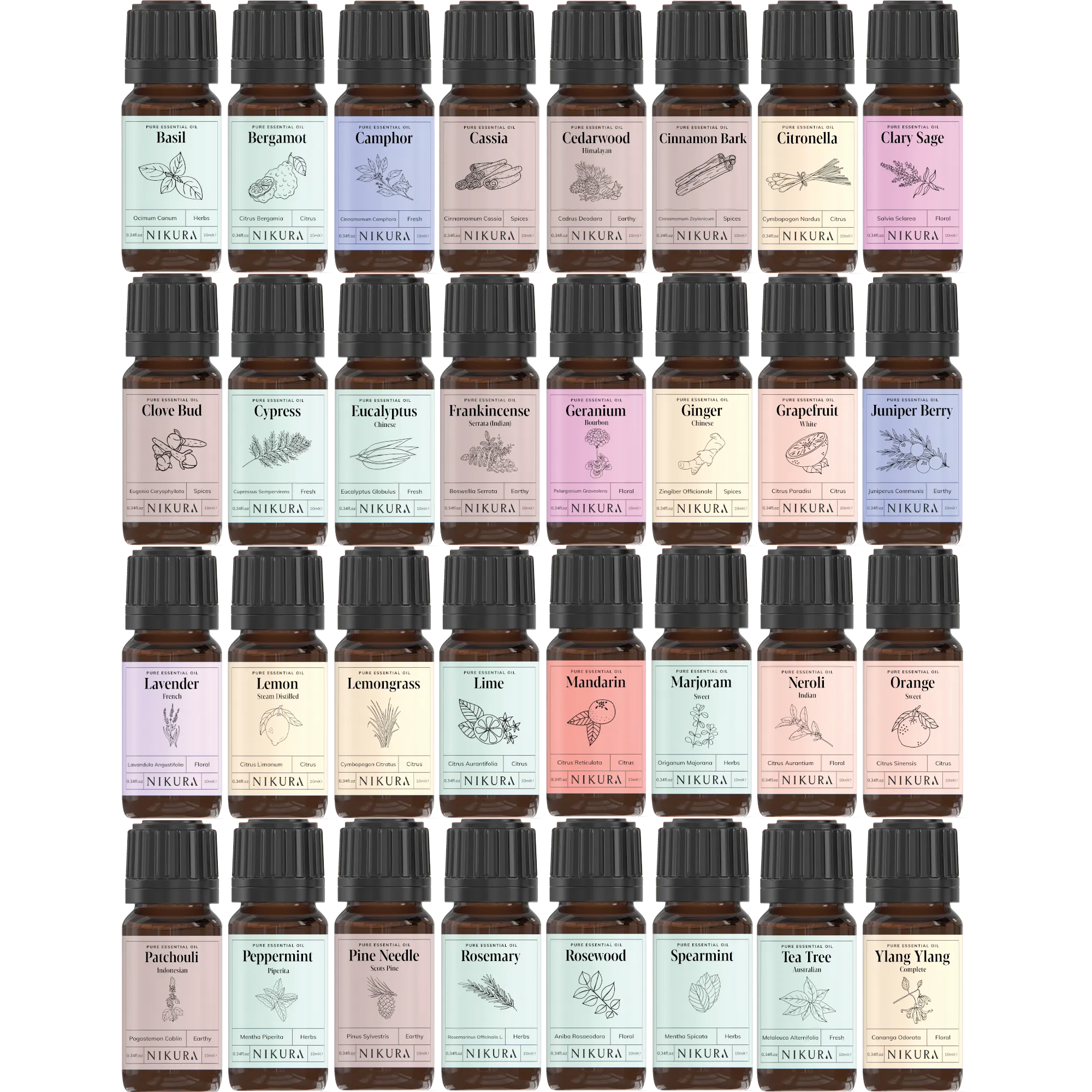 32 x 10ml | Collection Essential Oil Gift Set