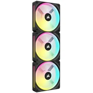 Corsair iCUE LINK QX120 RGB Black 120mm Triple Pack Starter Kit