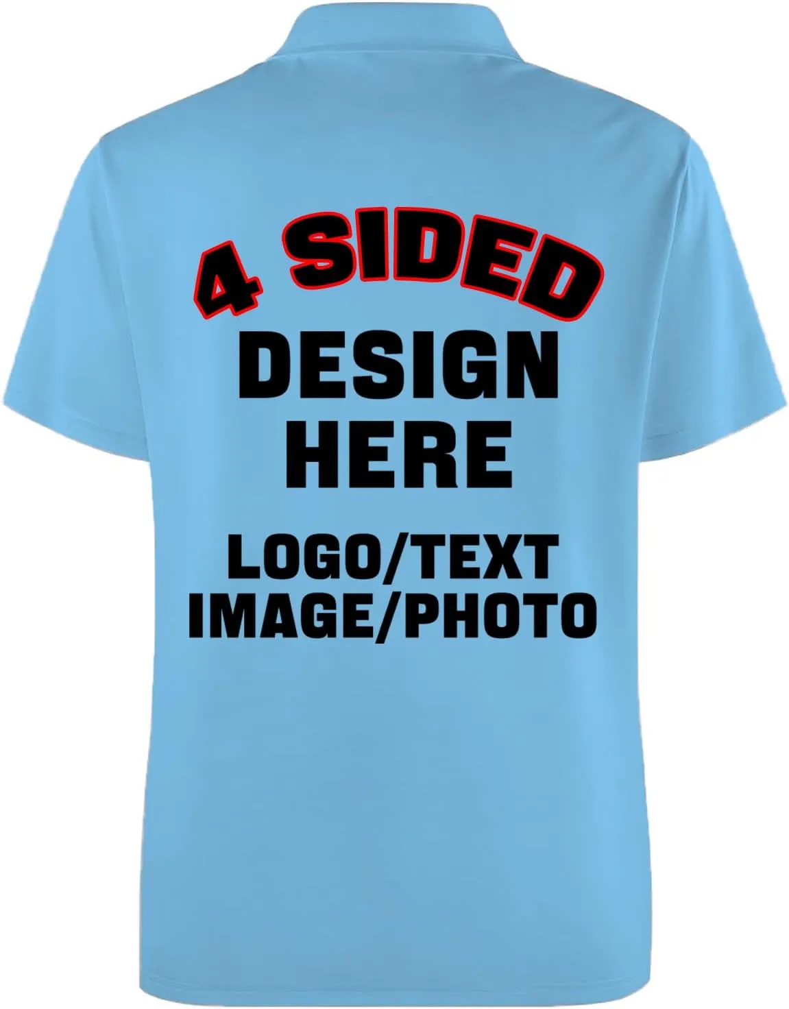 Custom Polo Shirts for Women Add Your Own Image Text Jersey Shirts for Men Personalized Design Polo Logo Shirts
