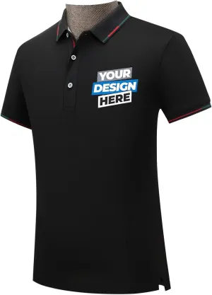 Custom Shirts for Men/Women Personalized Polo Shirt Embroidered Print Design Your Own Text Logo Name T-Shirts