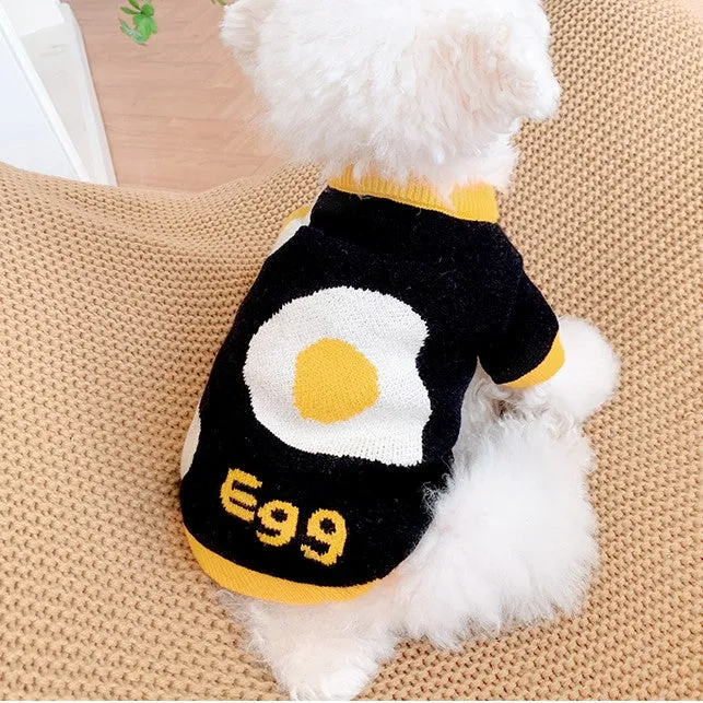 Egg Sweater Pet Clothes