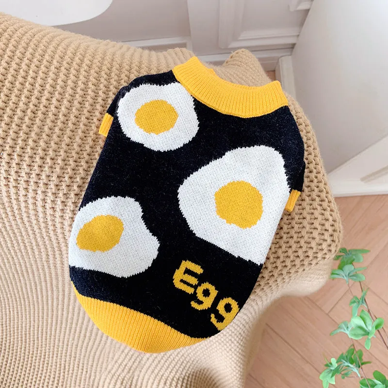 Egg Sweater Pet Clothes