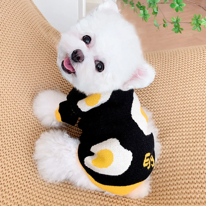 Egg Sweater Pet Clothes