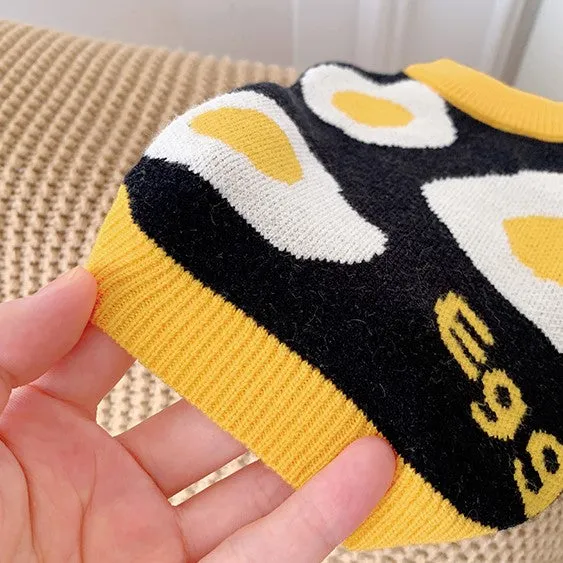 Egg Sweater Pet Clothes