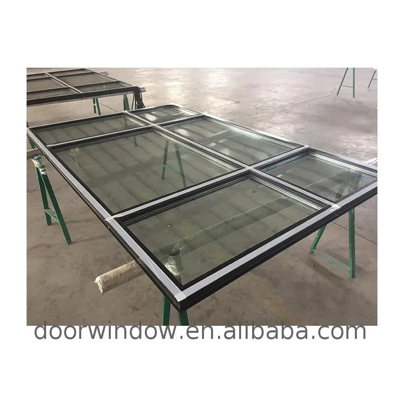 Glass reception window fixed customer-like by Doorwin
