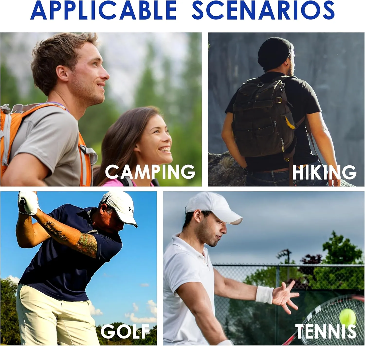 Mens Golf Polo Shirt Moisture Wicking Dry Fit Performance Athletic Short Sleeve Striped Golf Shirts for Men