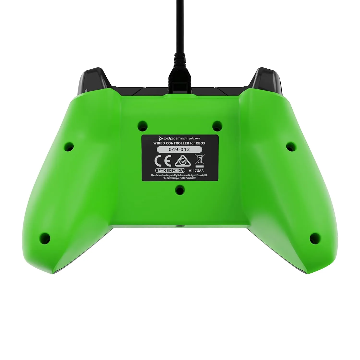PDP Wired Xbox Gaming Controller: Gamepad Licensed for Xbox Series X|S, Xbox One & Windows PCs  Audio Controls, 8ft Cable, 3.5mm jack, Mappable Buttons/Triggers, Companion App: Neon Carbon Grey/Green