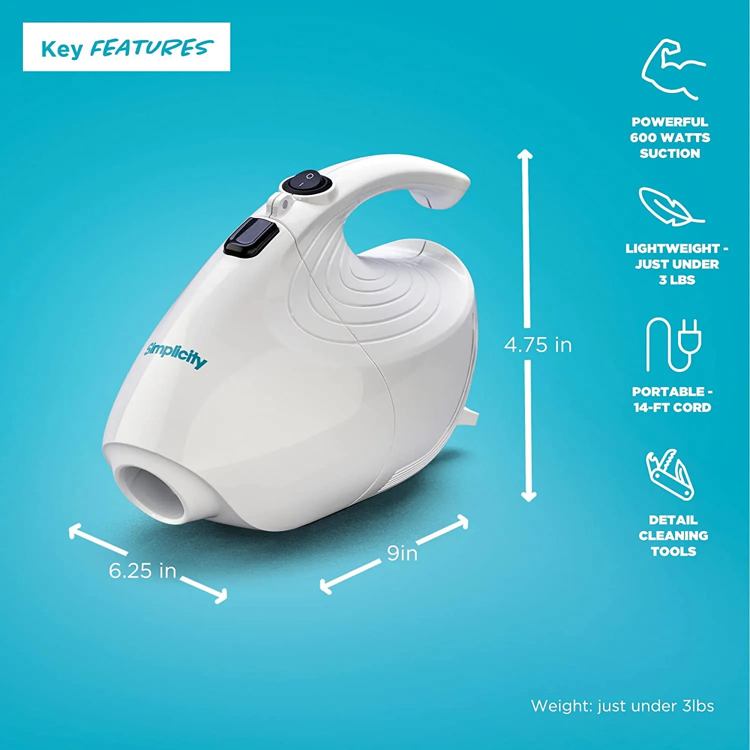 Simplicity FLASH Micro Vacuum