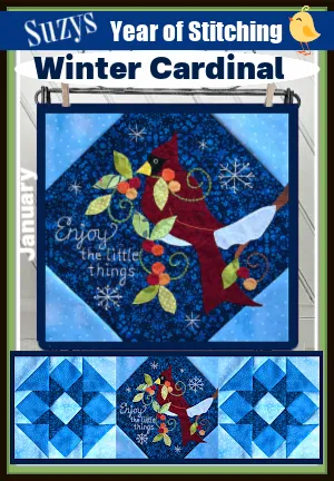 Suzys Year of Stitching Prime Member