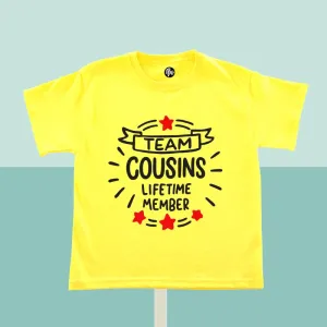 Team Cousins Lifetime Member T-Shirts