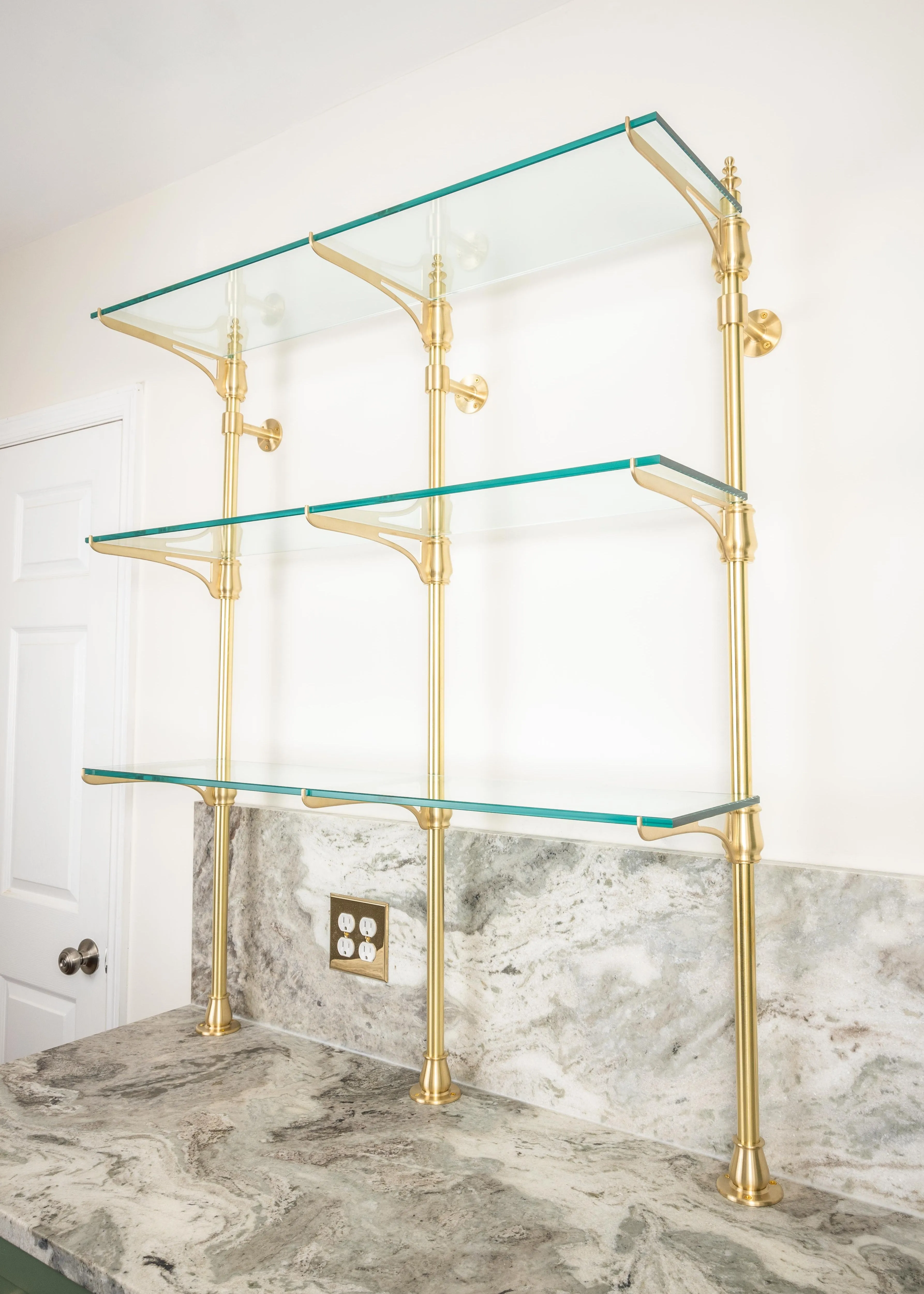 The Gilded Cantilever Shelf Mounting Flange