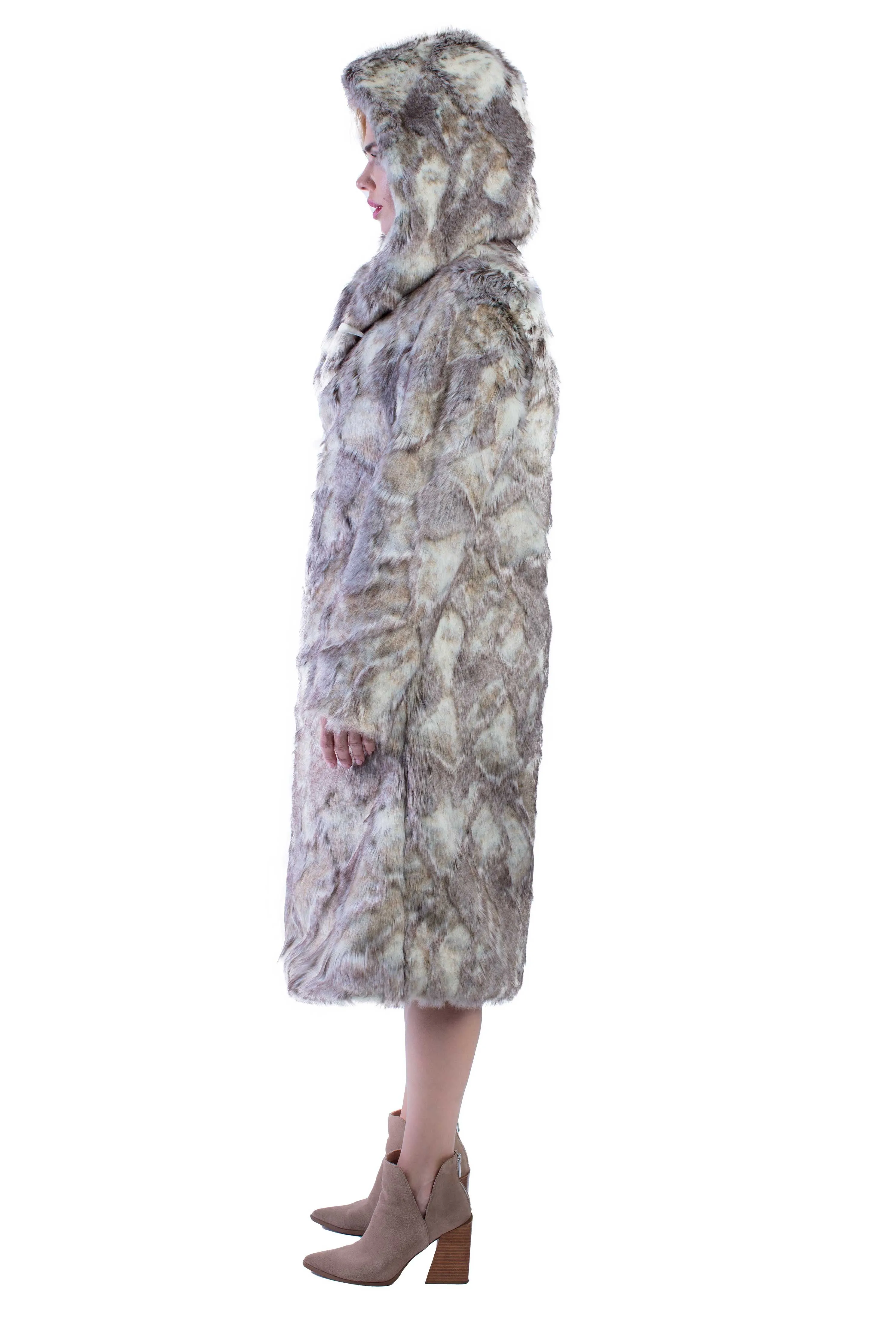 Women's Playa Coat in "Desert Wolf"